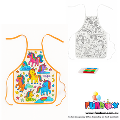 Colour-In Unicorn Apron Kit