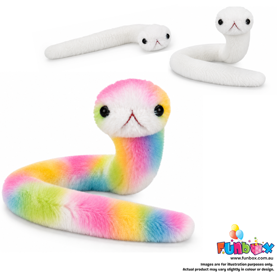 White Snake Plush