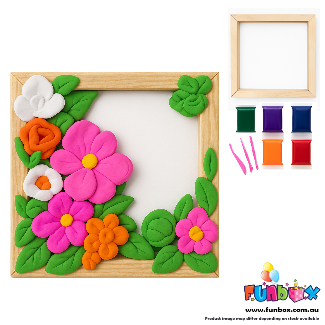 Window Art Frame & Air Dry Clay Kit
