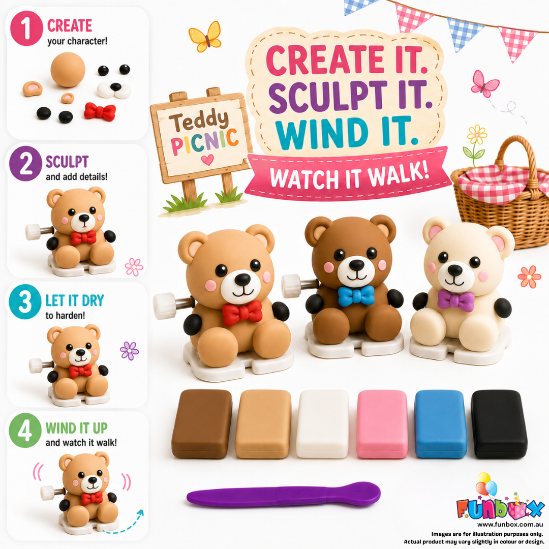 Zoomies - Wind-up Teddy Bears' Picnic Clay Walkers