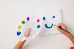 Large Canvas on Easel