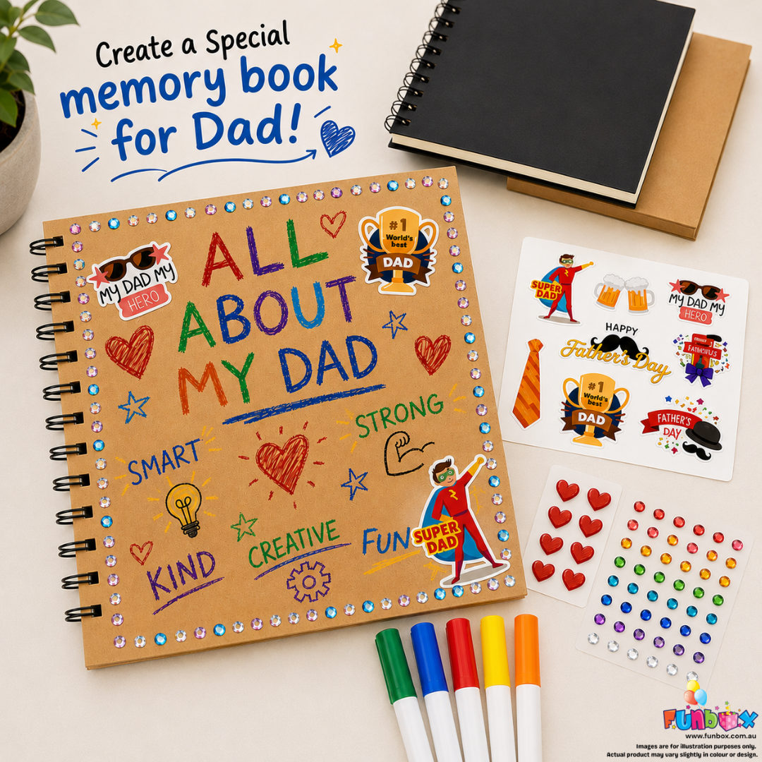 'All About My Dad' Scrapbook Craft Kit (12-Pack)