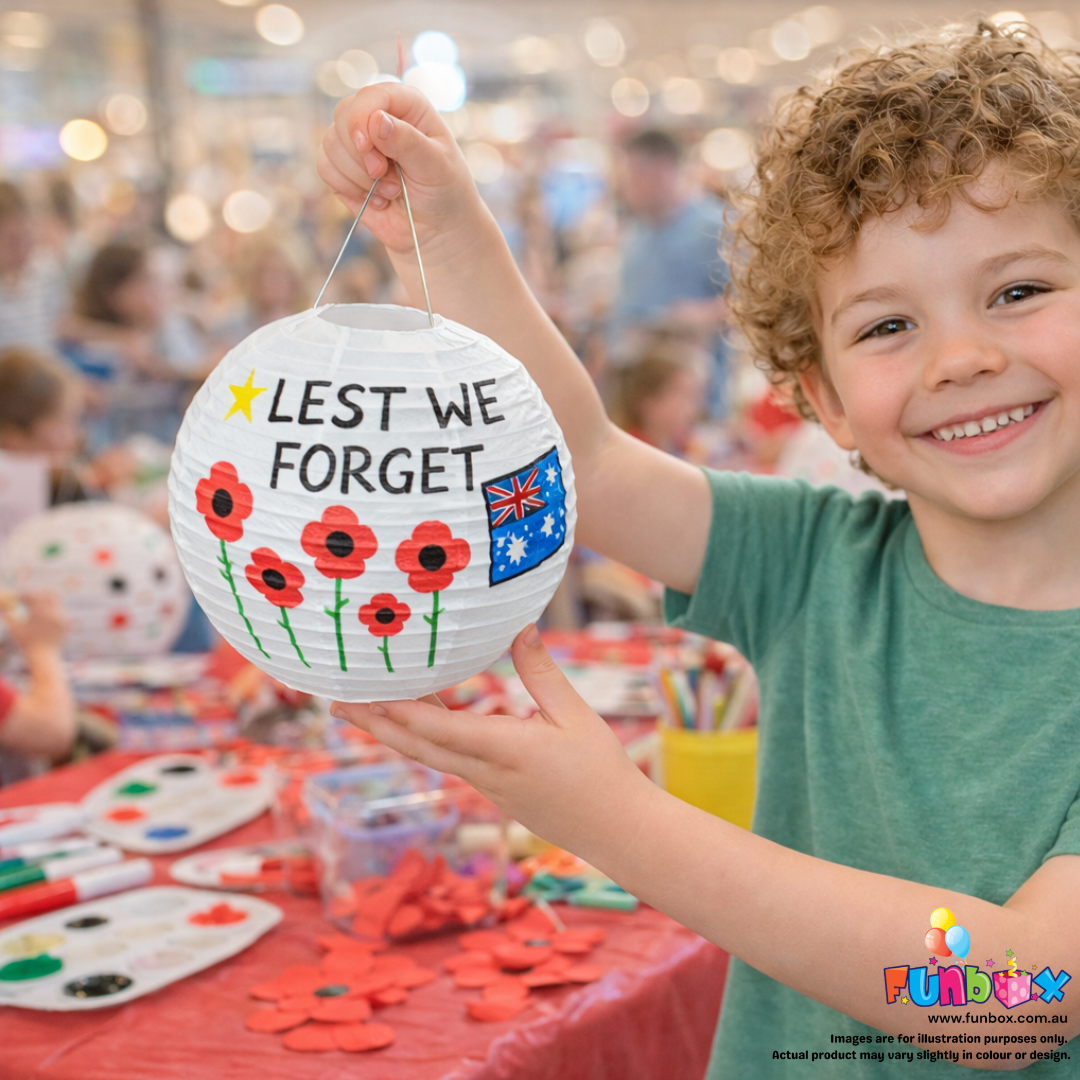 DIY Anzac & Remembrance Day Lantern Activity