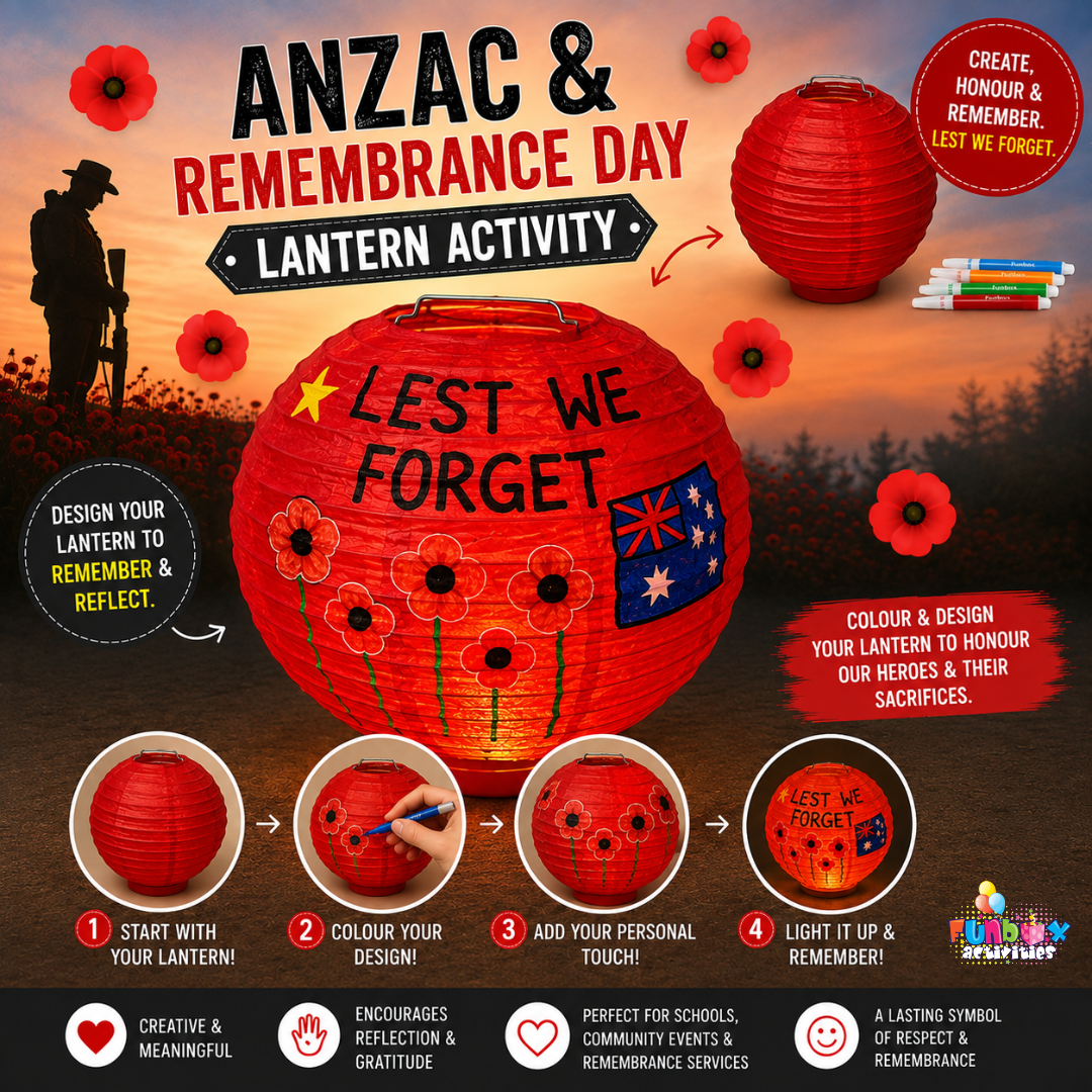 Anzac & Remembrance Day Lantern Activity