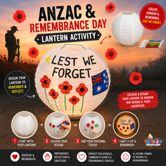 Anzac & Remembrance Day Lantern Activity