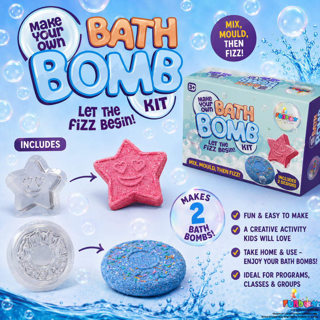 Make-your-Own Bath Bomb Kits (new design)