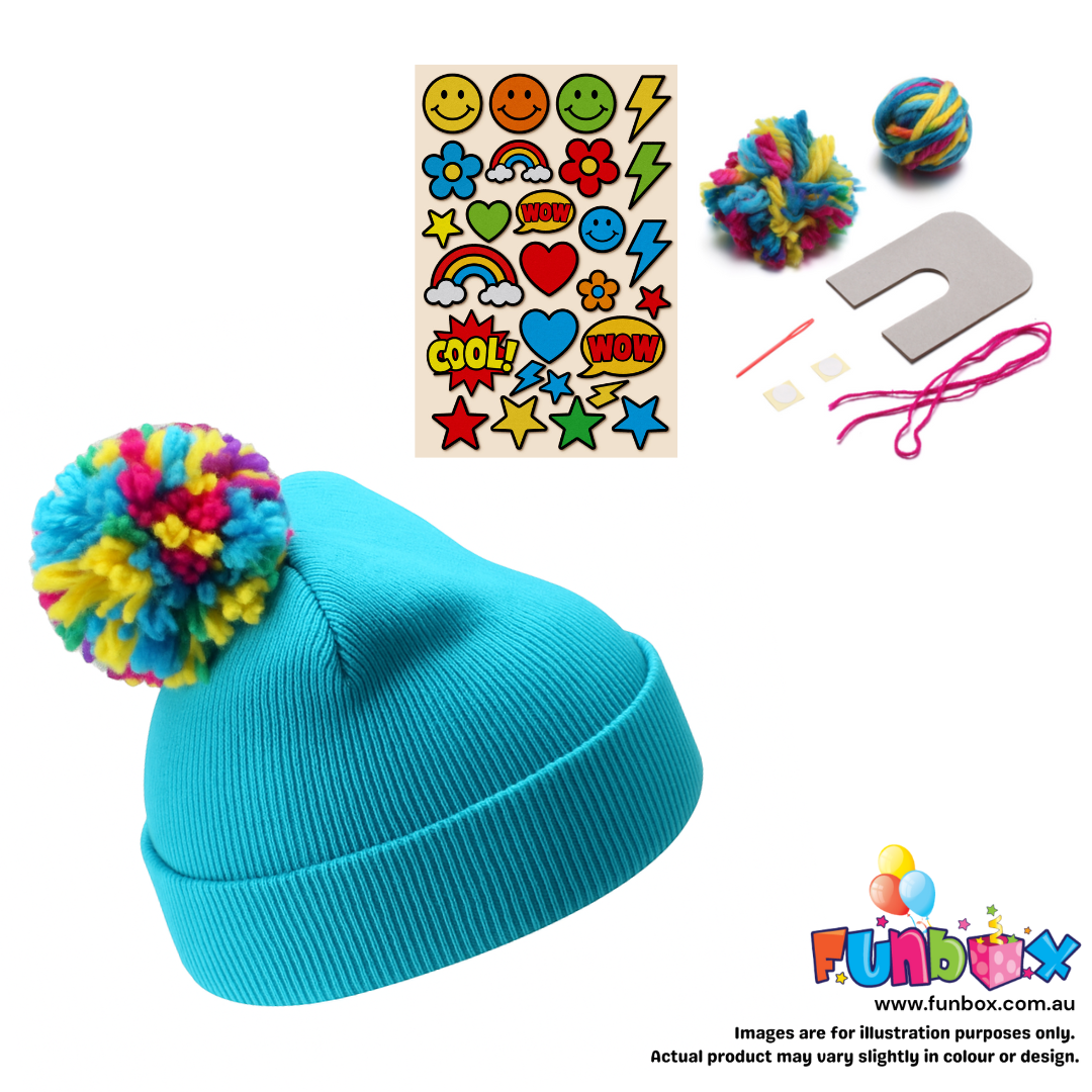 Beanie and DIY Pom-Pom Kit