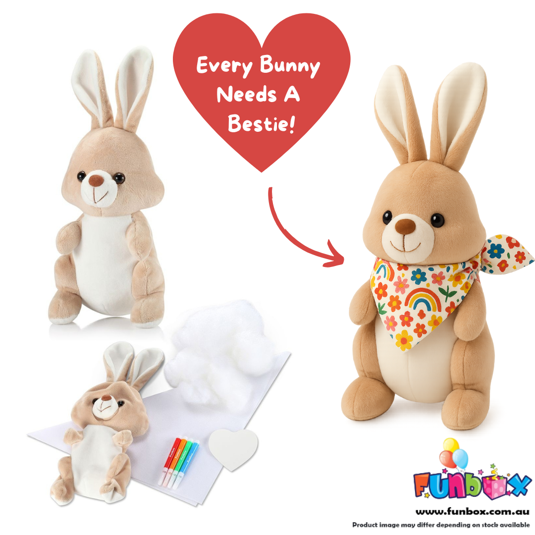 Bunny Stuffem with Bandana
