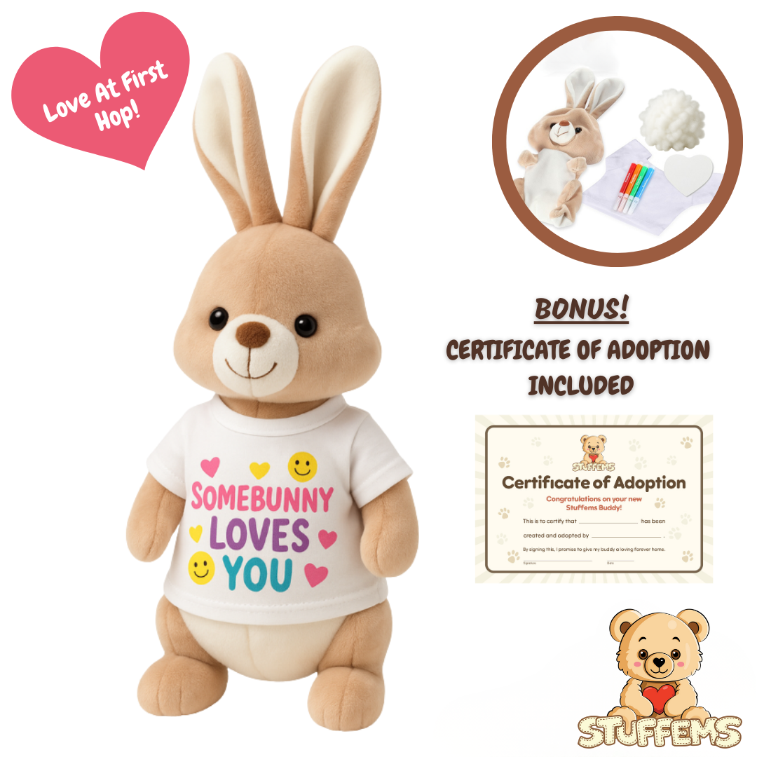 Bunny Stuffem with T-Shirt