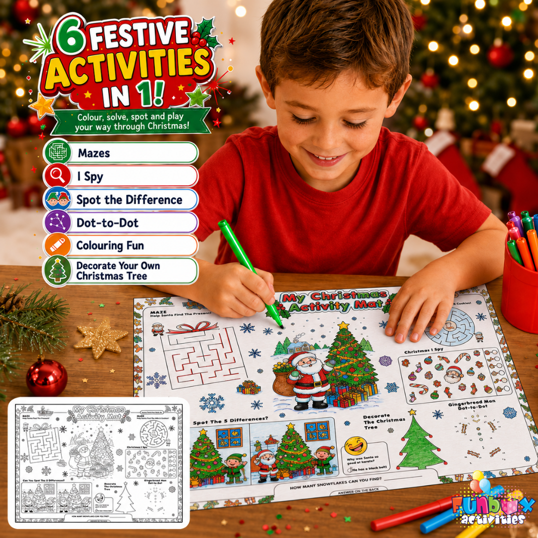 Pre-Order! Christmas Colour-In Activity Placemat