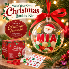 DIY Christmas Bauble Kit in a Box