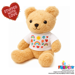 Classic Teddy Stuffem with T-Shirt