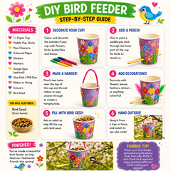 FREE Download: DIY Spring Bird Feeder Activity!