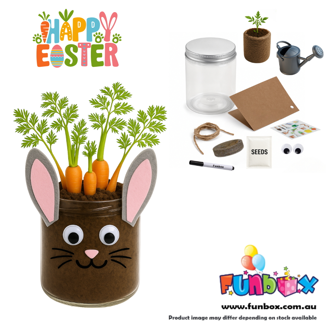 Easter Carrot Planting Jar Kit