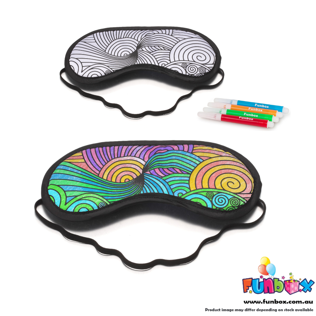 Colour-in Eye Mask Kit