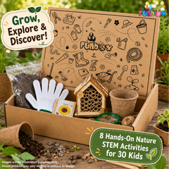 Eco Explorers: Gardening & Nature STEM Program (8 Activities)
