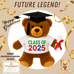 Graduation Bear Stuffem