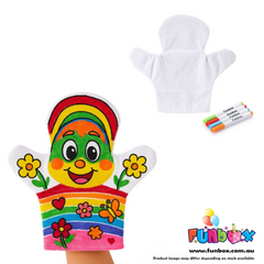 Colour-In Hand Puppet Kit
