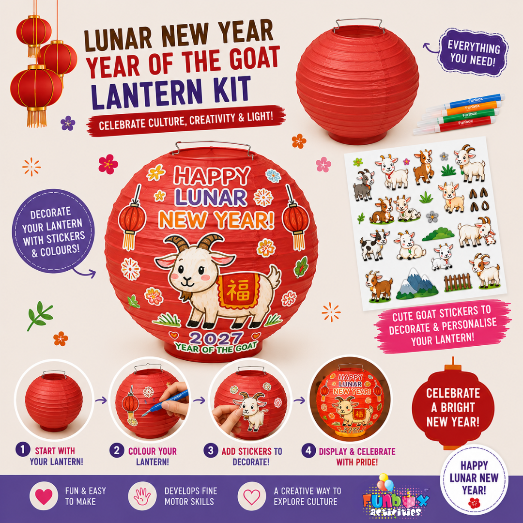 Lunar New Year Lantern Kit (Year of the Goat)