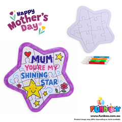 DIY Mother's Day Star Puzzle Kit