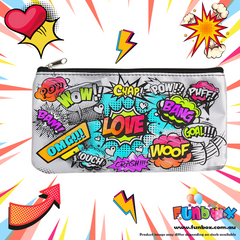 Colour-In Comic Pop-Art Pencil Case
