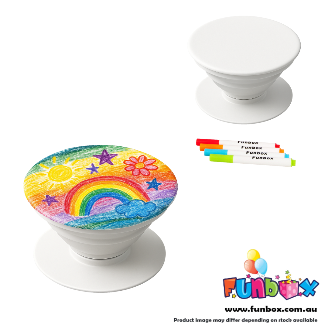 Colour-In Phone Pop Socket