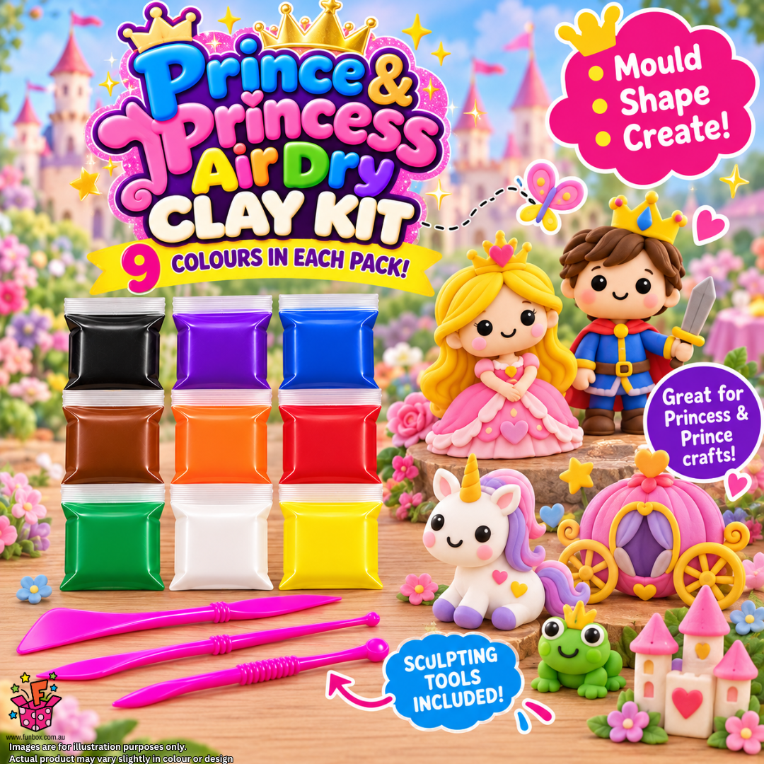 Prince & Princess Air Dry Clay