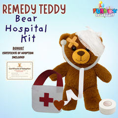 'Remedy Teddy' - Stuffems Bear Hospital Kit
