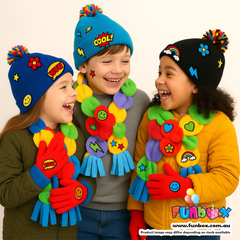 Decorate-Your-Own Winter Gloves Kit
