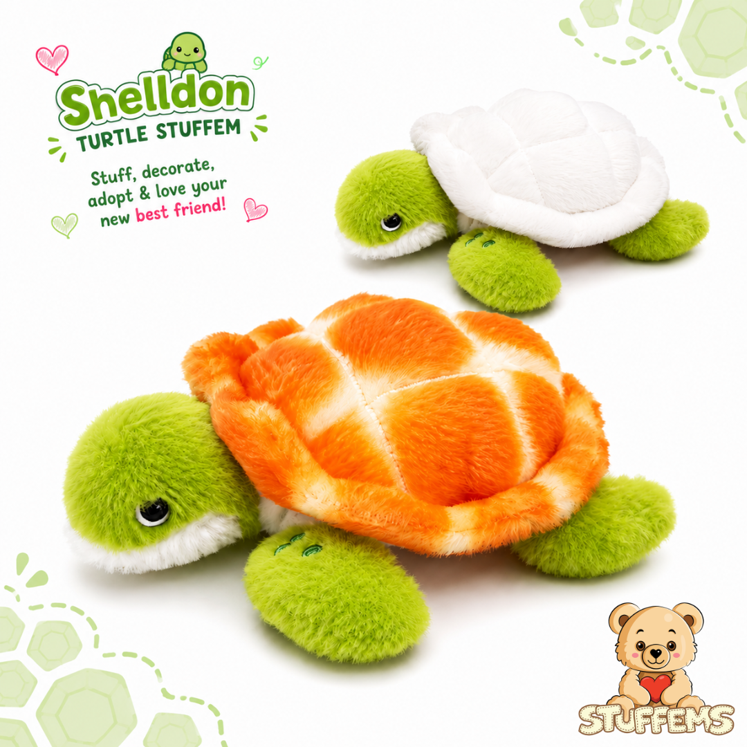 Pre-Order! Shelldon Turtle Stuffem