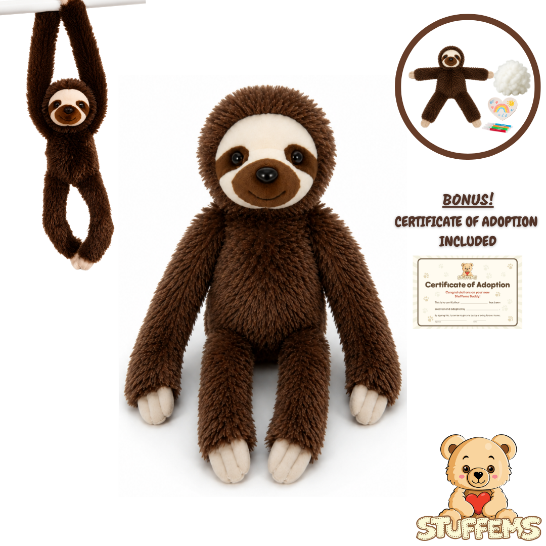 Pre-Order! Snoozy Sloth Stuffem Kit