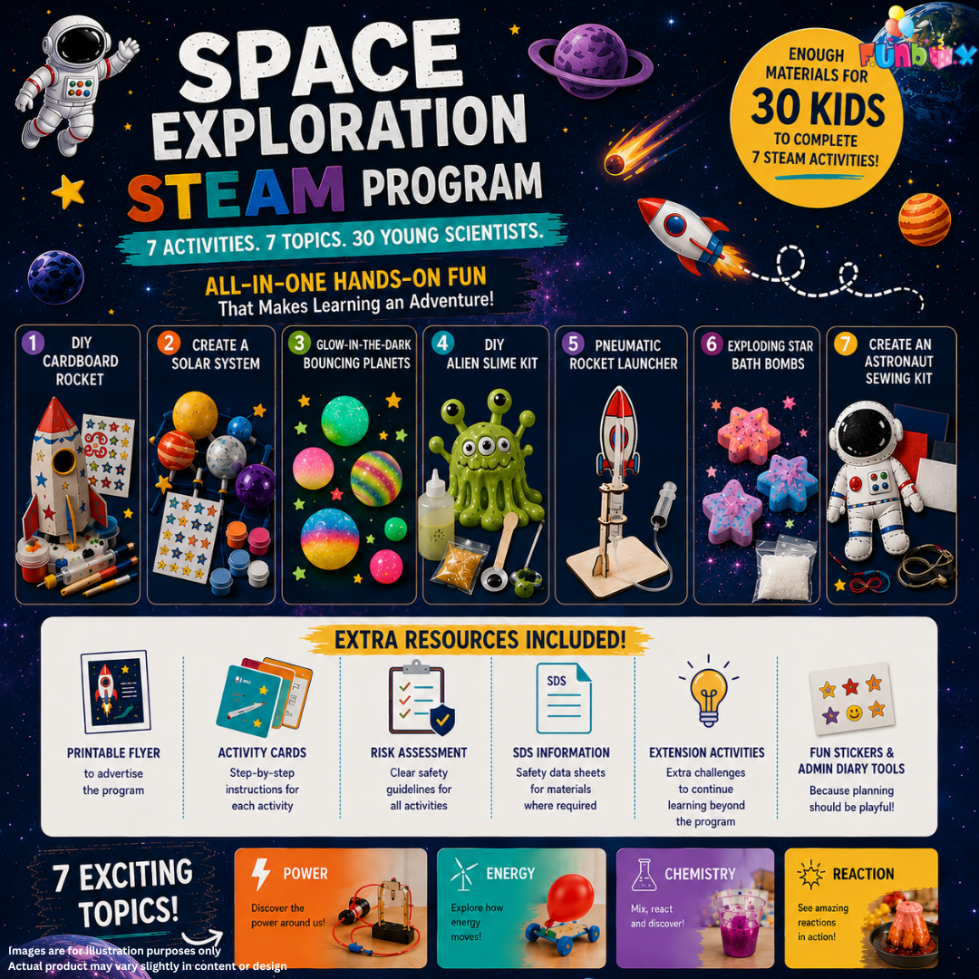 Pre-Order! Space Explorer Program (7 Activities)