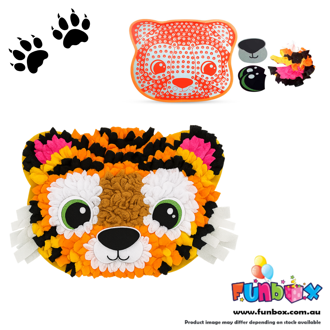 DIY Fabric Tiger Pillow Kit