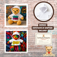 Trendy Teddy Stuffem Kit - with Hooded T-Shirt