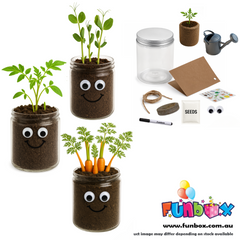 DIY Vegetable Planting Jar Kit