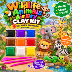 Wildlife Animal Air Dry Clay