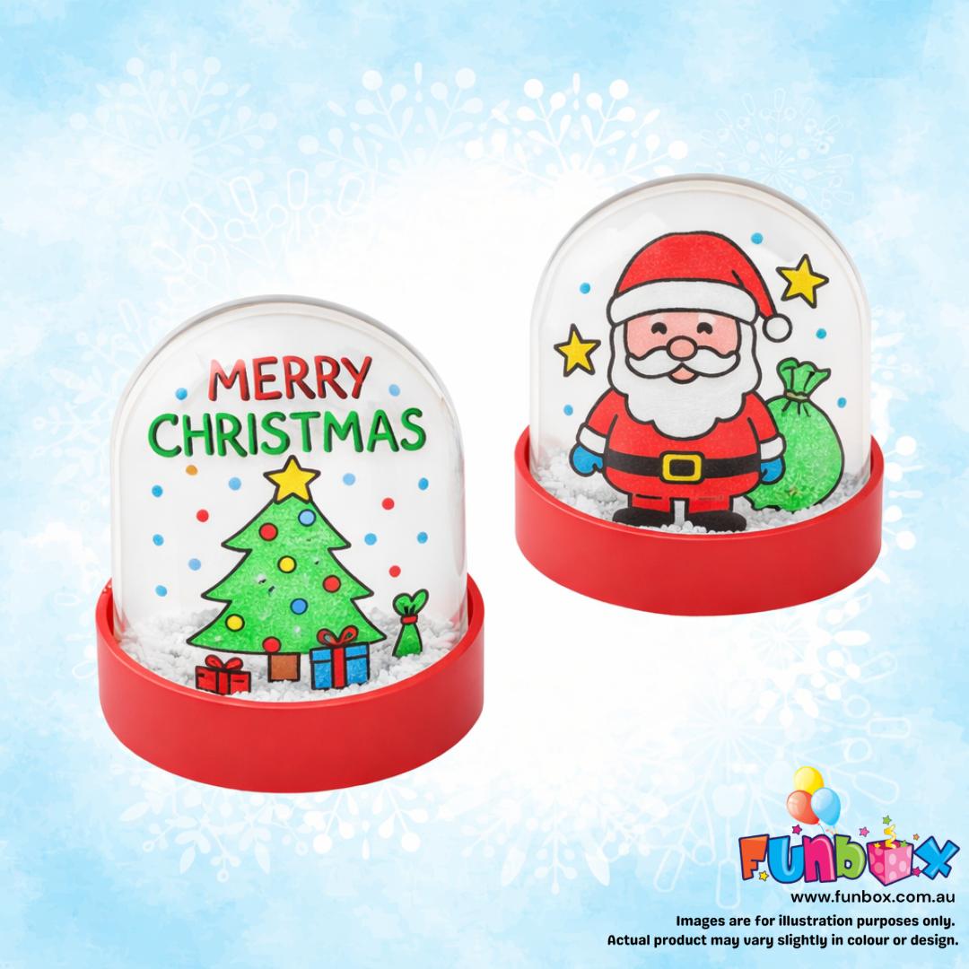 Create-Your-Own Christmas Snow Globe