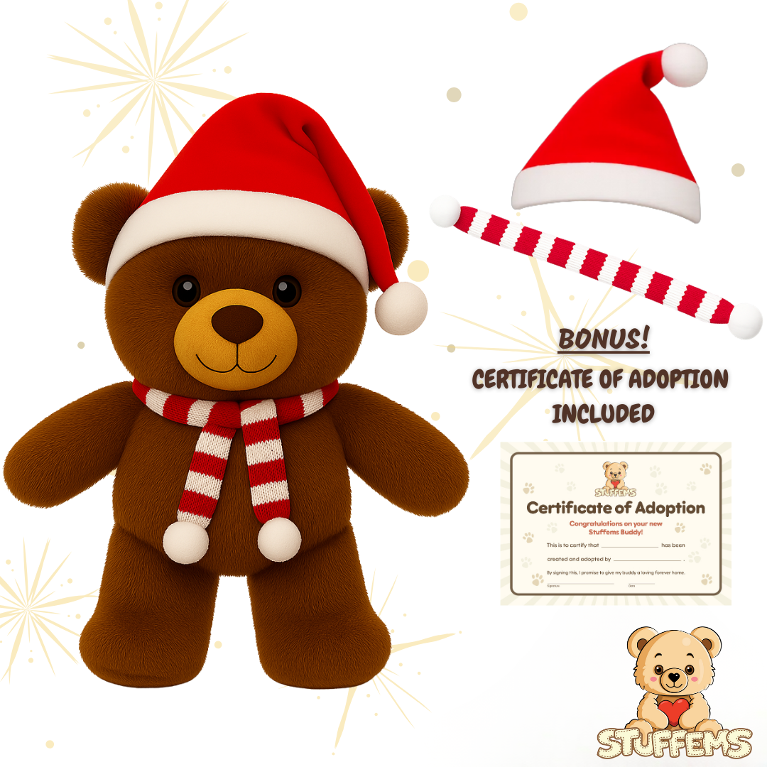 Christmas Teddy Bear Stuffems Kit