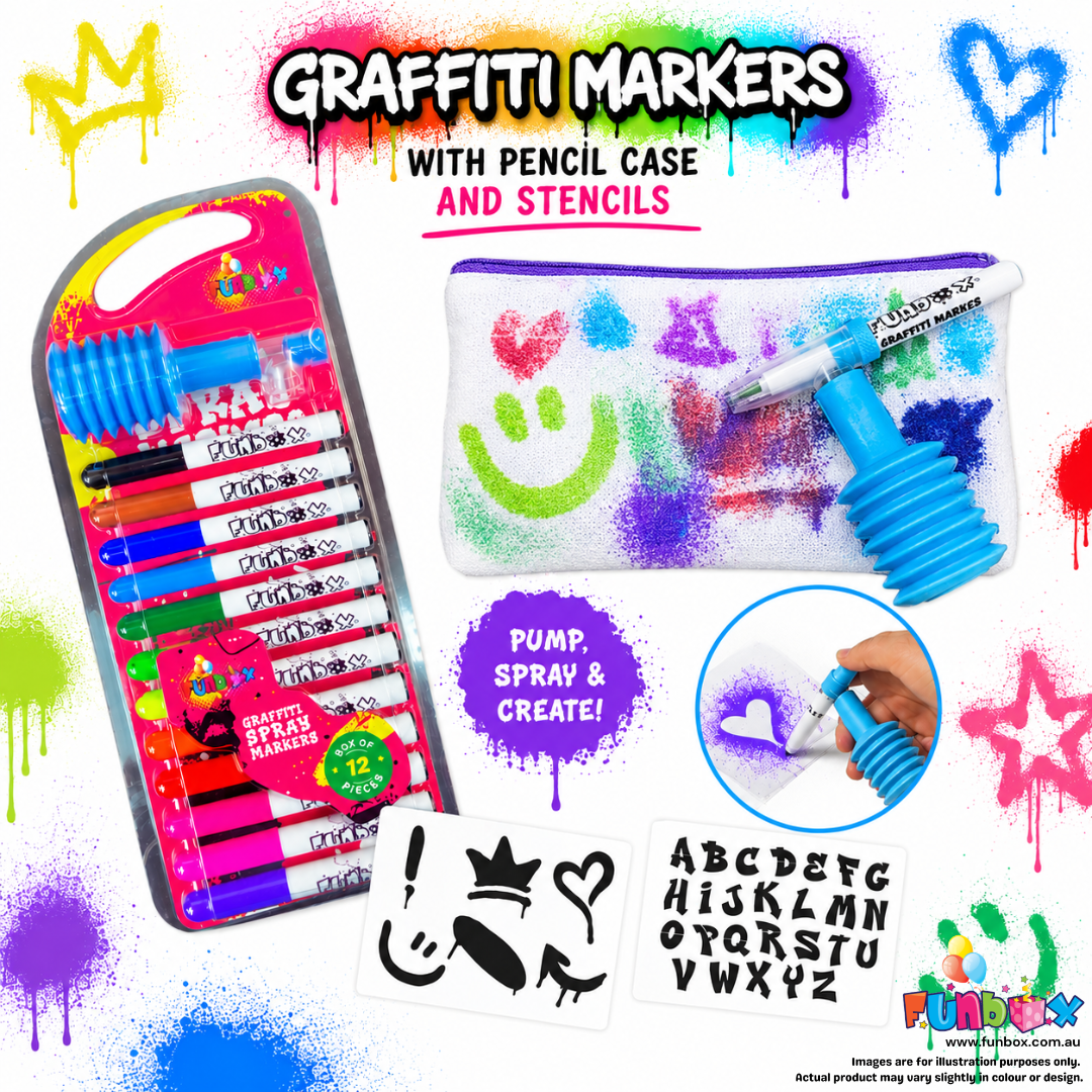 Graffiti Pencil Case Kit