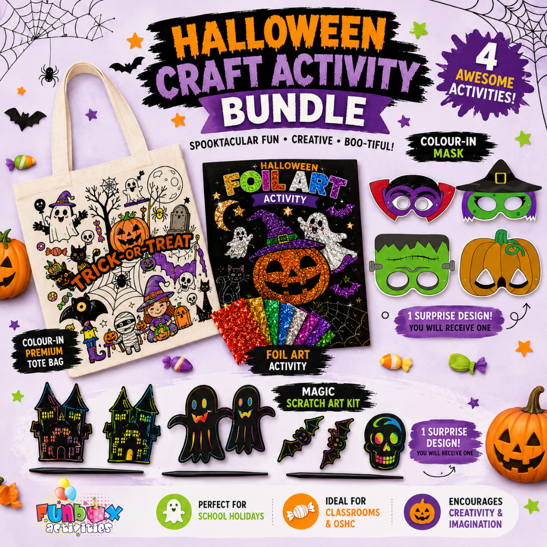 Halloween Craft Activity Bundle Pack