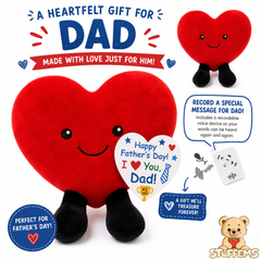 Pre-Order! Hugs Heart Stuffem for Dad