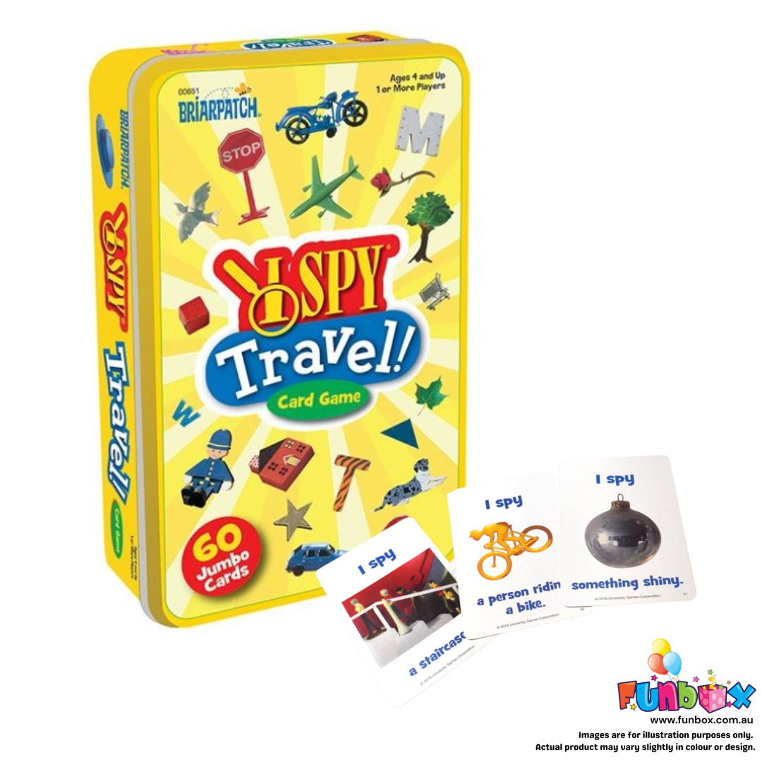 I Spy Travel Jumbo Card Game