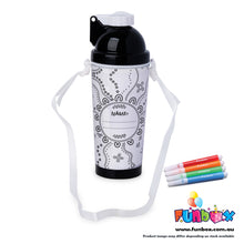 Load image into Gallery viewer, Iesha Wyatt Colour-In Drink Bottle - Pre-order Now!