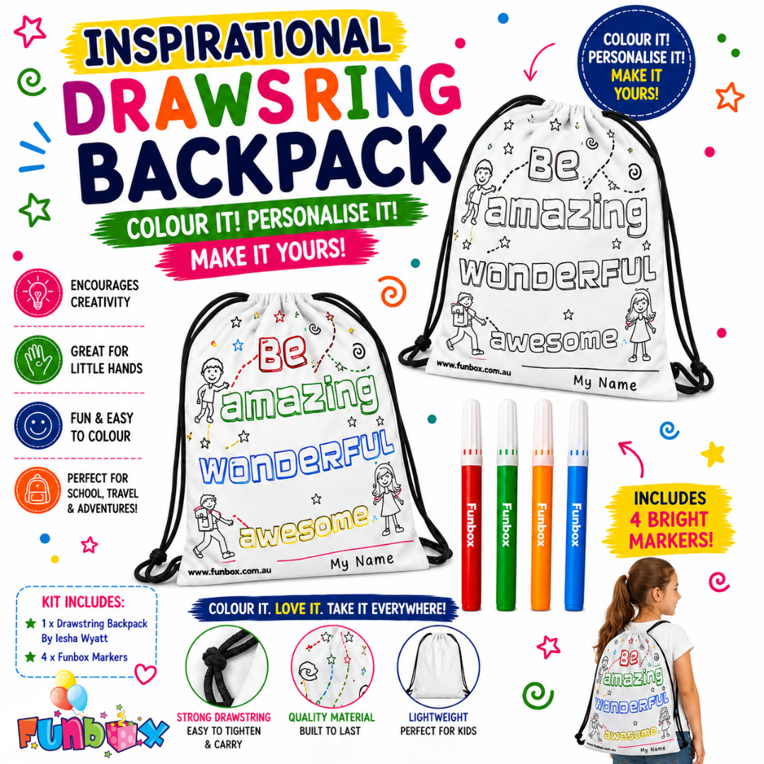 Inspirational Colour In Drawstring Backpack Kit