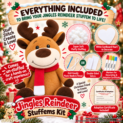 Pre-Order! Jingles Reindeer Stuffems Kit