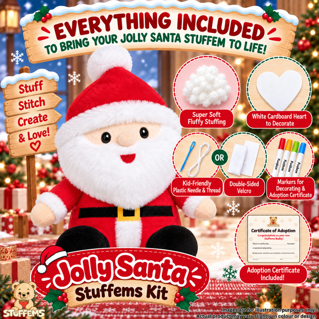 Pre-Order! Jolly Santa Stuffems Kit