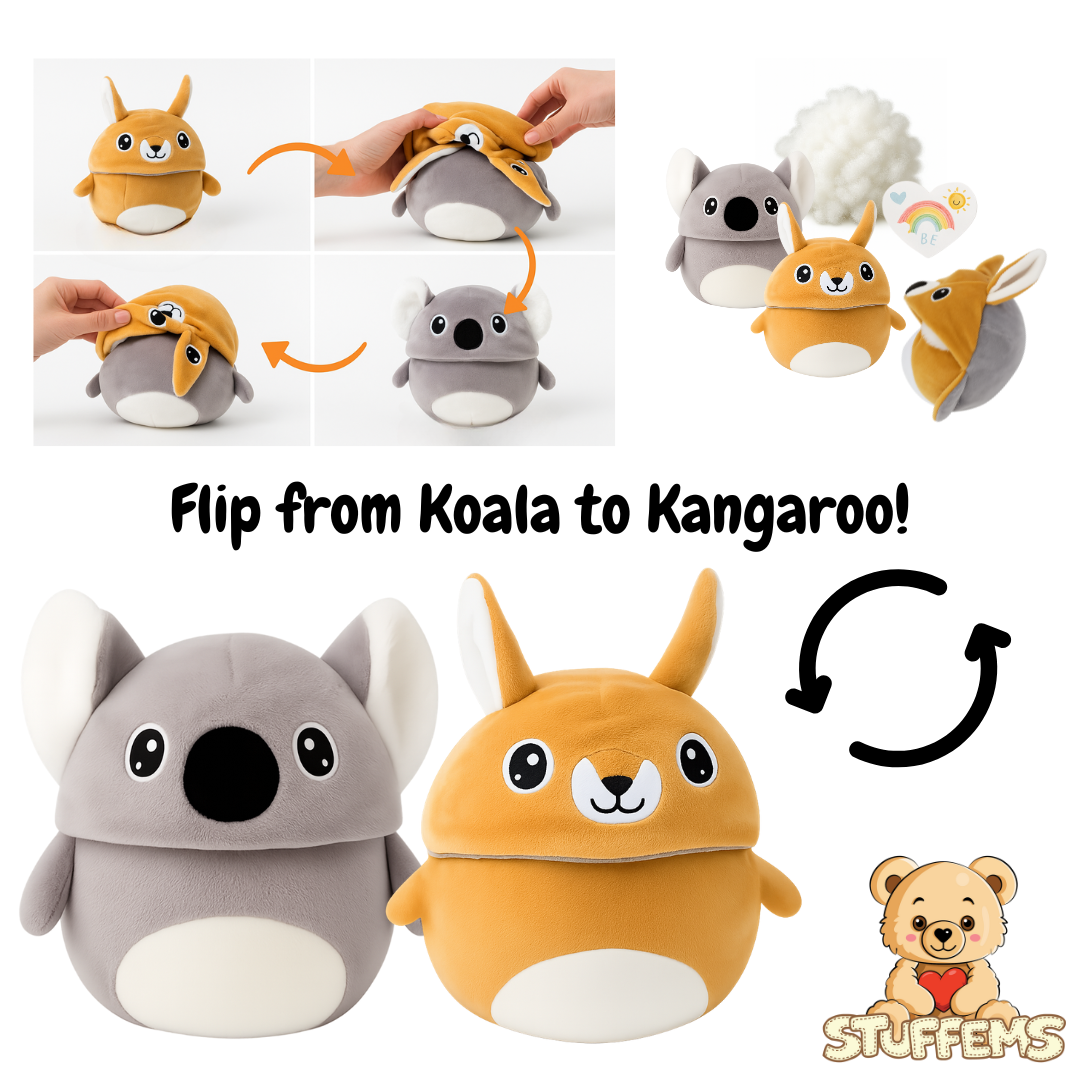 Koala-Roo Reversible Stuffem