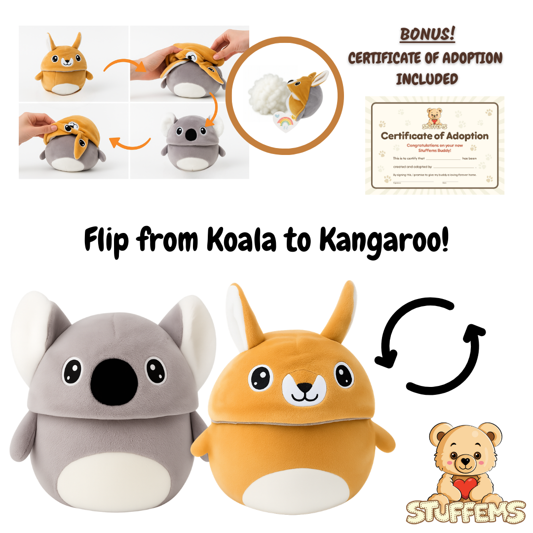 Koala-Roo Reversible Stuffem