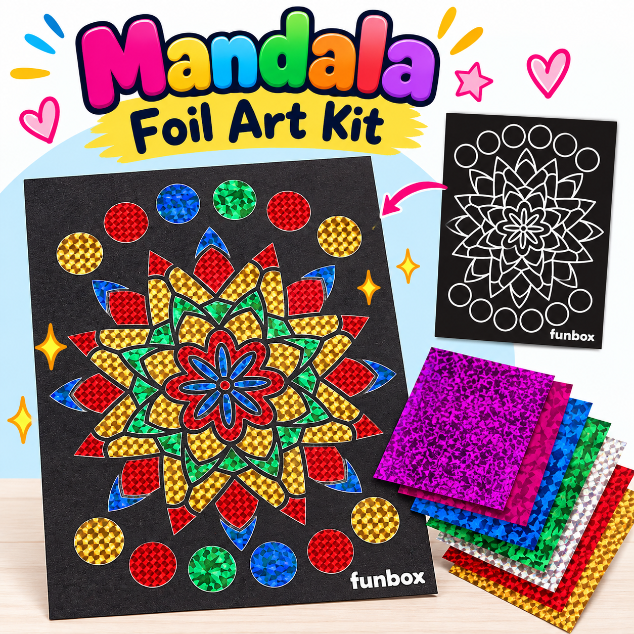 Mandala Foil Art Kit