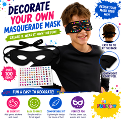 Decorate-your-Own Masquerade Mask Kit